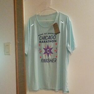 Nike Light Blue Marathon Finisher Shirt